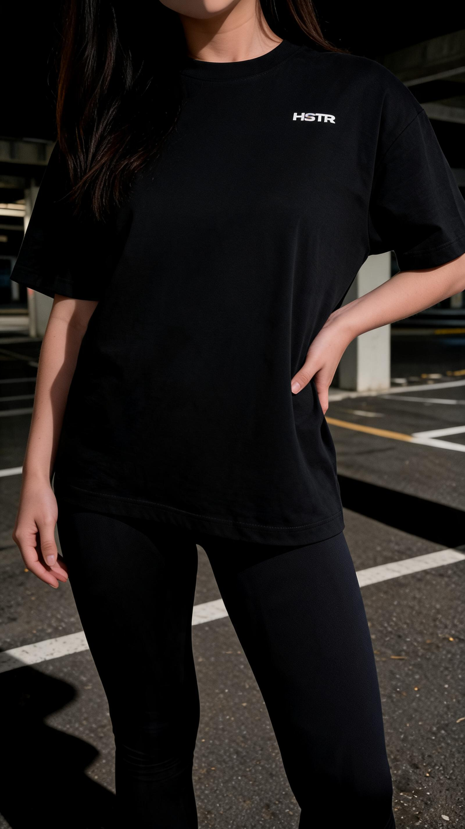 HSTR identity black shirt